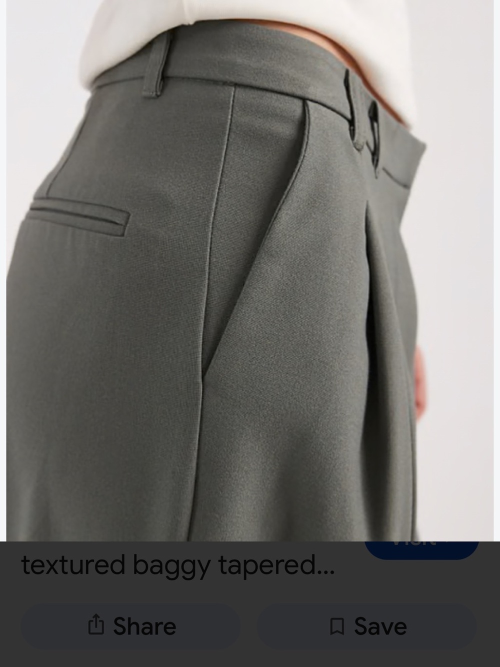 Lauren Ralph Lauren Wool lined Tapered Pants - Olive Green Sz 8